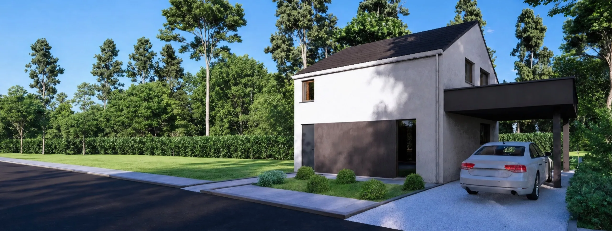 Modèle TC02 · façade